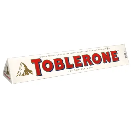 Toblerone White Chocolate 100g
