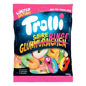 Trolli Saure Glühringe 150g