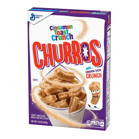 Cinnamon Toast Crunch Churros, amerykańskie płatki śniadaniowe o smaku churros
