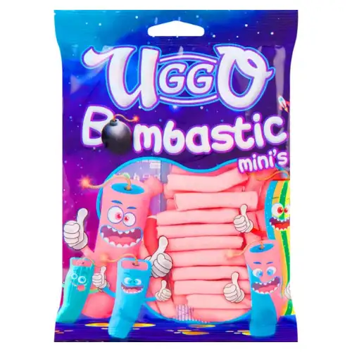Uggo Bombastic Minis Twist Pink 100g