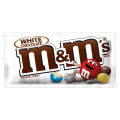 M&M's White Chocolate Peanut, z białą czekoladą