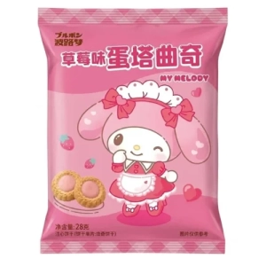 Sanrio My Melody Strawberry Tart Cookies 28g