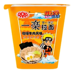 Naruto Curry Beef Noodles Cup 100g