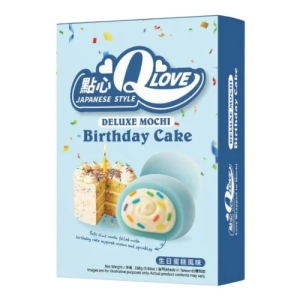 QLove Deluxe Birthday Cake Mochi 180g