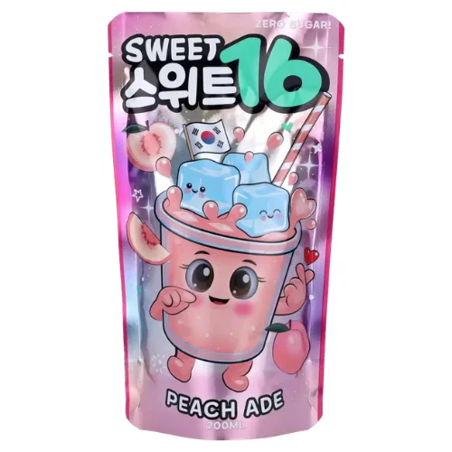Sweet 16 Peach Ade Zero 200ml