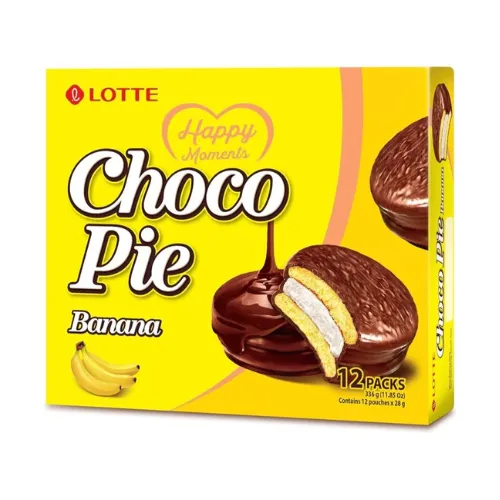 Lotte Choco Pie Banana 336g
