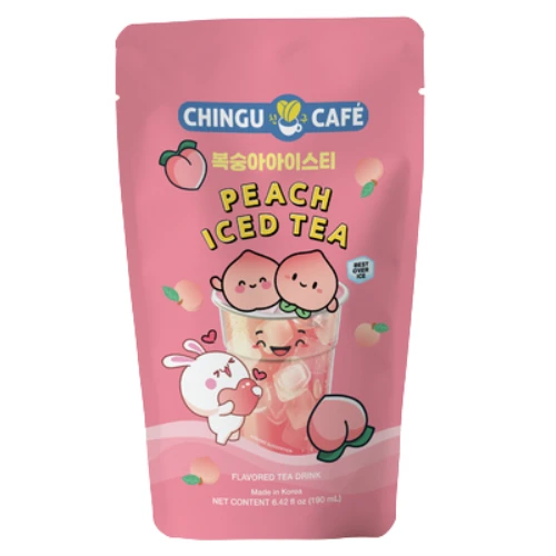 Chingu Cafe Peach Ice Tea 190ml
