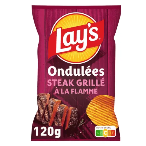 Lay's Steak Grillé à la Flamme 120g