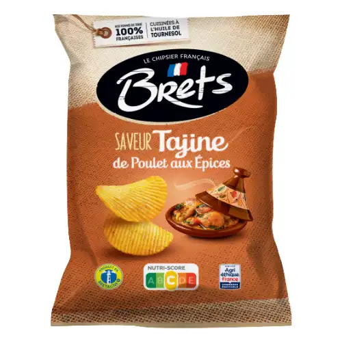 Brets Tajine Poulet aux Épices 125g