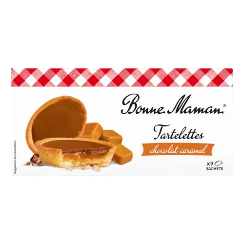 Bonne Maman Tartelettes Chocolat Caramel 135g
