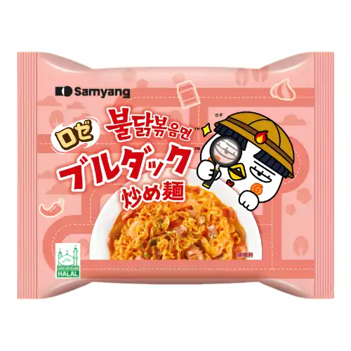 Samyang Buldak Hot Chicken Rose 140g