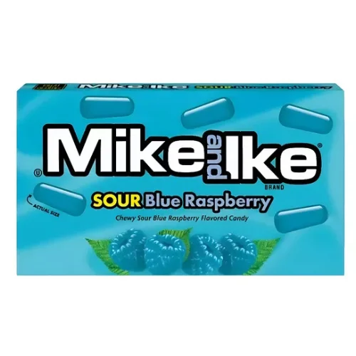 Mike and Ike Sour Blue Raspberry 120g