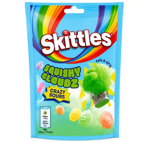 Skittles Squishy Cloudz Sour 94g