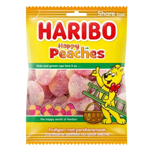 Haribo Peaches 185g