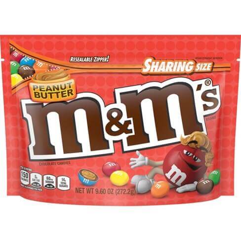 M&M's Peanut Butter Share size