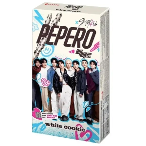 Lotte Pepero Stray Kids White Cookie 256g
