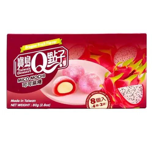 Mico Mochi Dragon Fruit 80g