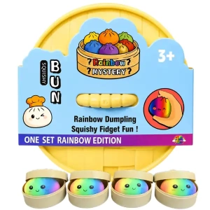 Squishy Dumpling Bun Rainbow Mystery