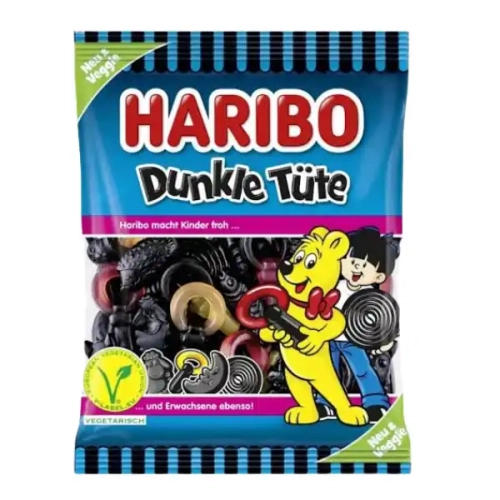 Haribo Dunkle Tute 175g