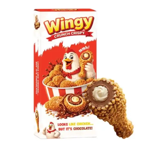 Wingy Crunch Chicken Chocolate 50g