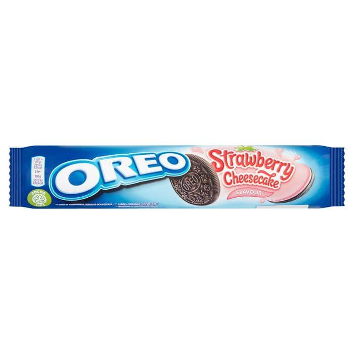 Oreo Strawberry Cheesecake, truskawkowy sernik w Oreo