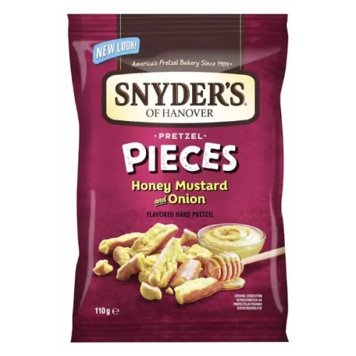 Snyder's Honey Mustard Onion 110g