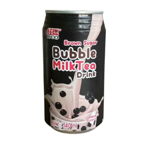 Rico Bubble Milk Tea Brown Sugar 340ml