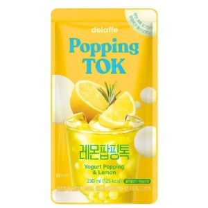 Delaffe Popping Tok Lemon 230ml