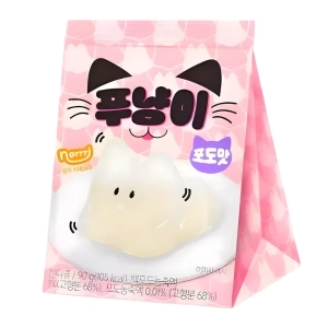 Youus Punyangi Cat Shaped Jelly Grape 90g