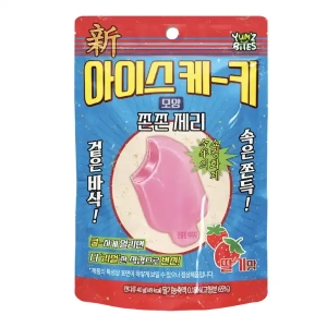 Yum'z Bites Ice Crunch Jelly Strawberry 40g