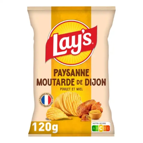 Lay's Paysanne Dijon Poulet Miel 120g