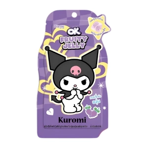 Ok Fruity Jelly Kuromi Grape 65g
