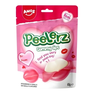 Amos Peelerz Lips Peelable Gummy 65g