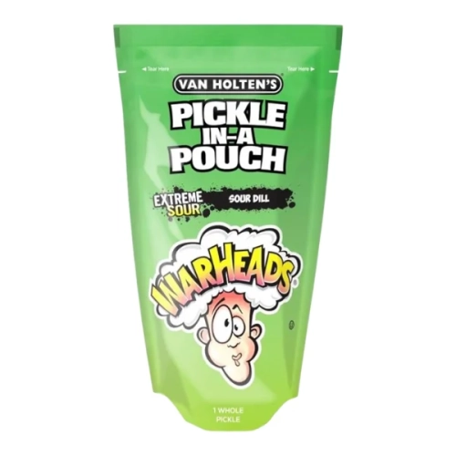 Van Holten's Warheads Extreme Sour Pickle 242g