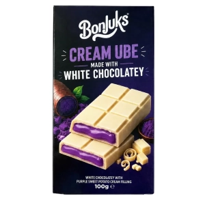 Bonjuks Cream Ube White Chocolate 100g