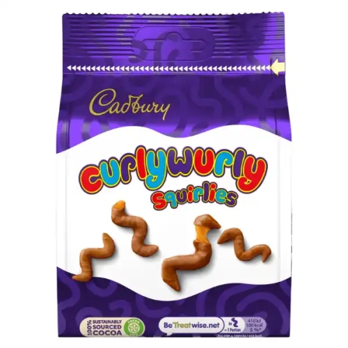 Cadbury Curly Wurly Squirlies 100g