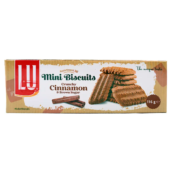 Lu Mini Biscuits Cinnamon 116g