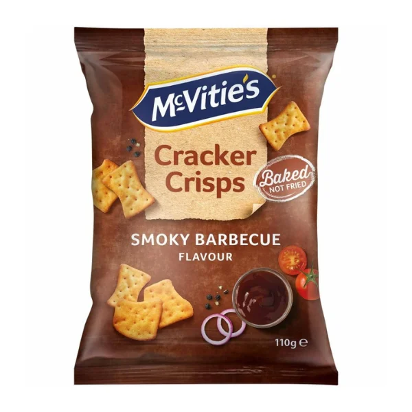 McVitie's Cracker Crisps Smoky Barbecue 110g