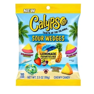 Calypso Sour Wedges Lemonade 99g