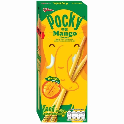 Pocky z kremem o smaku mango