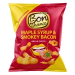 Bon Chance Maple Syrup Smokey Bacon Bread Crisps 120g
