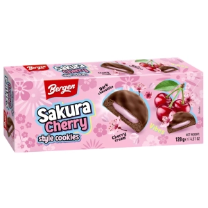 Bergen Sakura Cherry Cookies 128g