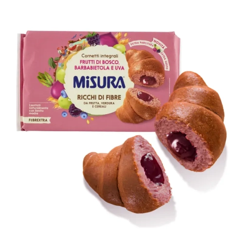 Misura Fibrextra Cornetti Frutti di Bosco 308g