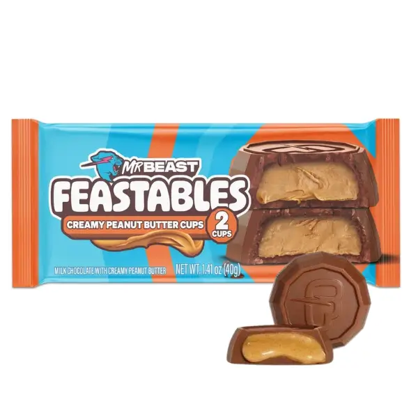 Feastables MrBeast Peanut Butter Cups 20g