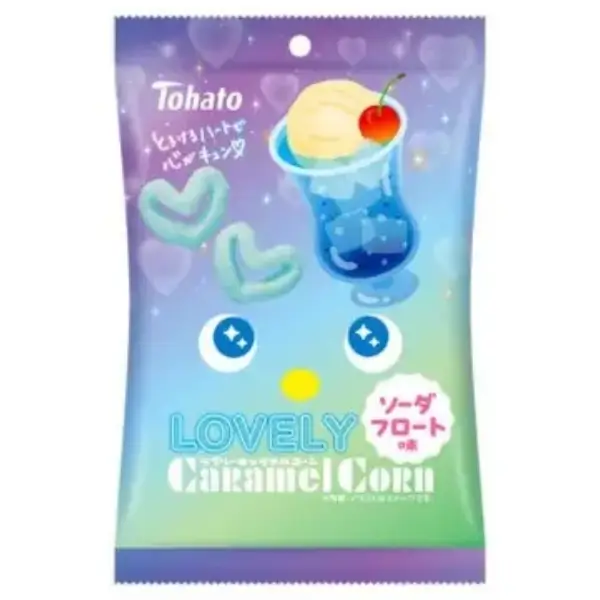 Tohato Caramel Corn Soda Float 43g