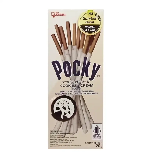 Glico Pocky Cookies and Cream 20g