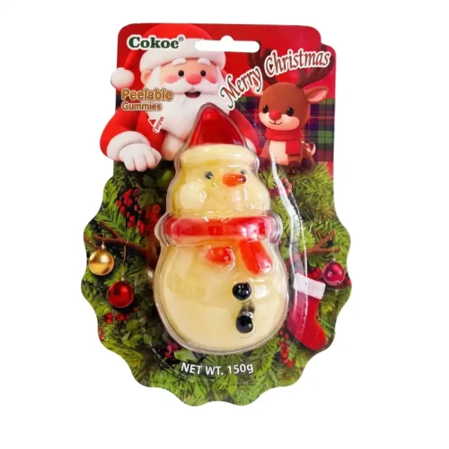 Cokoc Peeling Gummy Big Christmas 150g