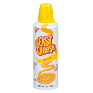 Easy Cheese Cheddar USA 226g