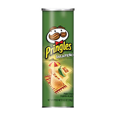 Amerykańskie chipsy Pringles Jalapeno