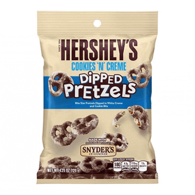 Amerykańskie precle Hershey's Cookies N Creme Dipped Pretzels 120g